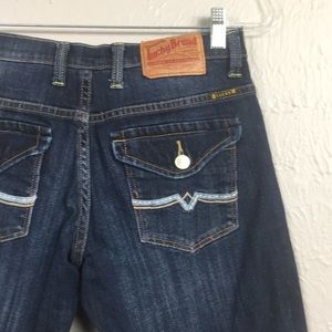 Lucky Brand Petunia Easy Rider Dark Wash Jeans 27